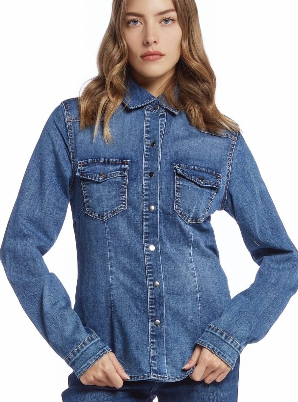 Cabana Living Stabia Denim Skjorte - Blue Denim