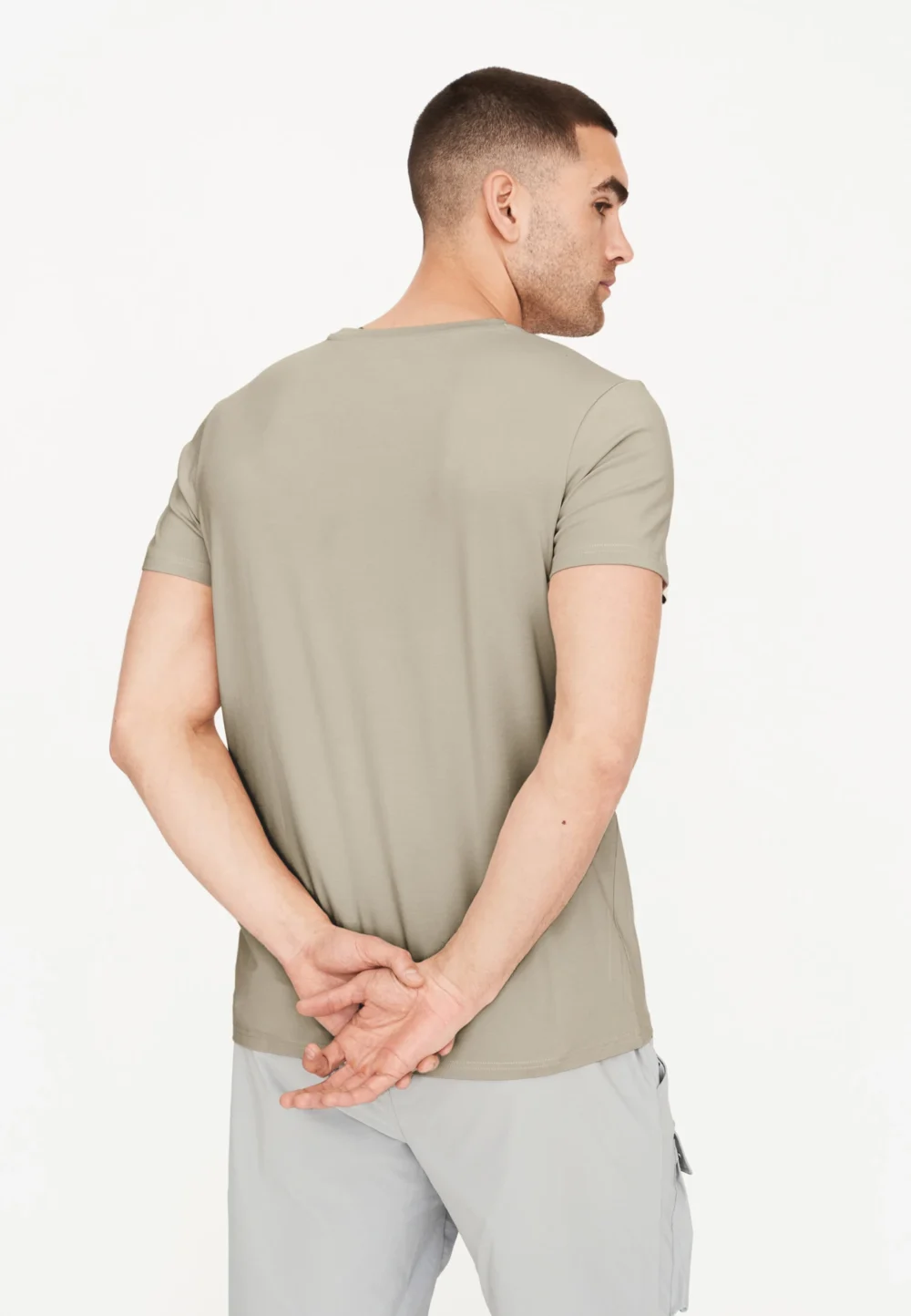 Resteröds Bambus T-shirt - Khaki - Image 2