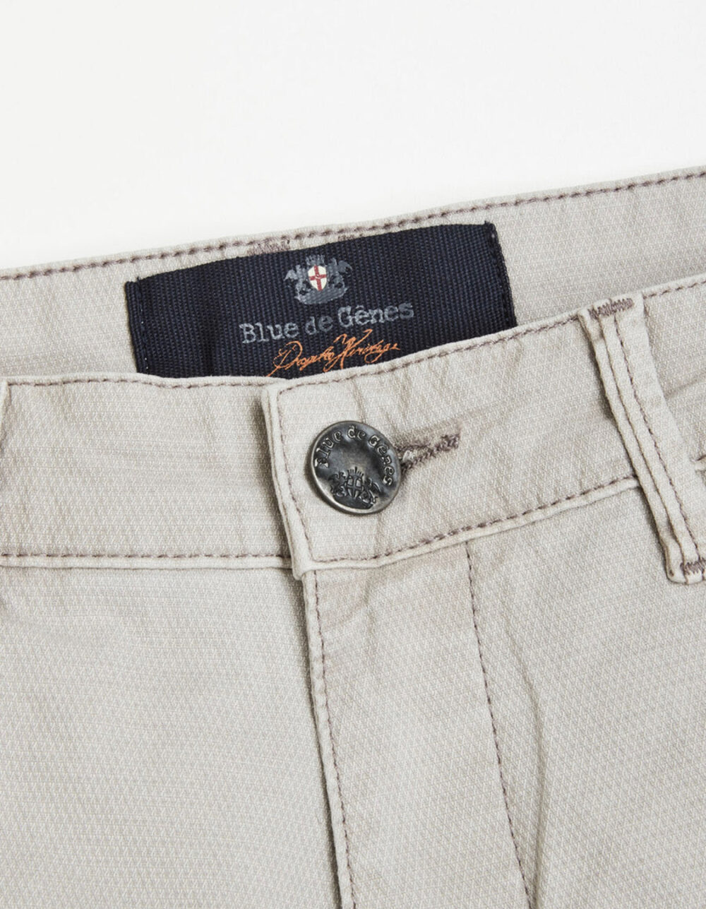 Blue de Gênes flint grey Teo chino - Image 3