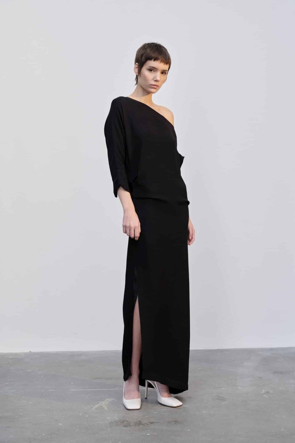 Herskind Jazz Off-shoulder Kjole - Sort