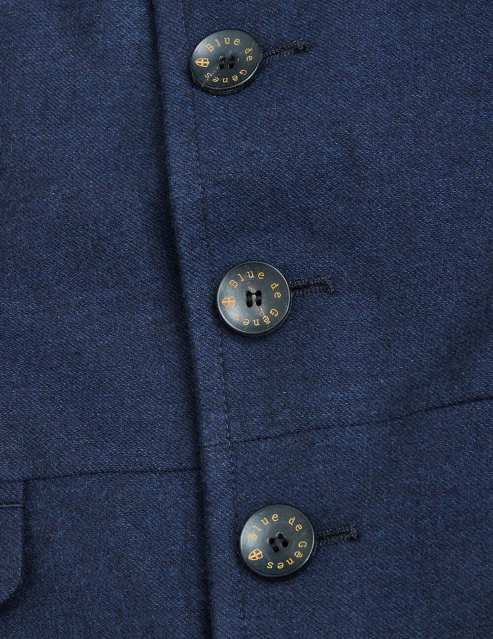 Blue de Gênes navy Casella officers blazer - Image 2