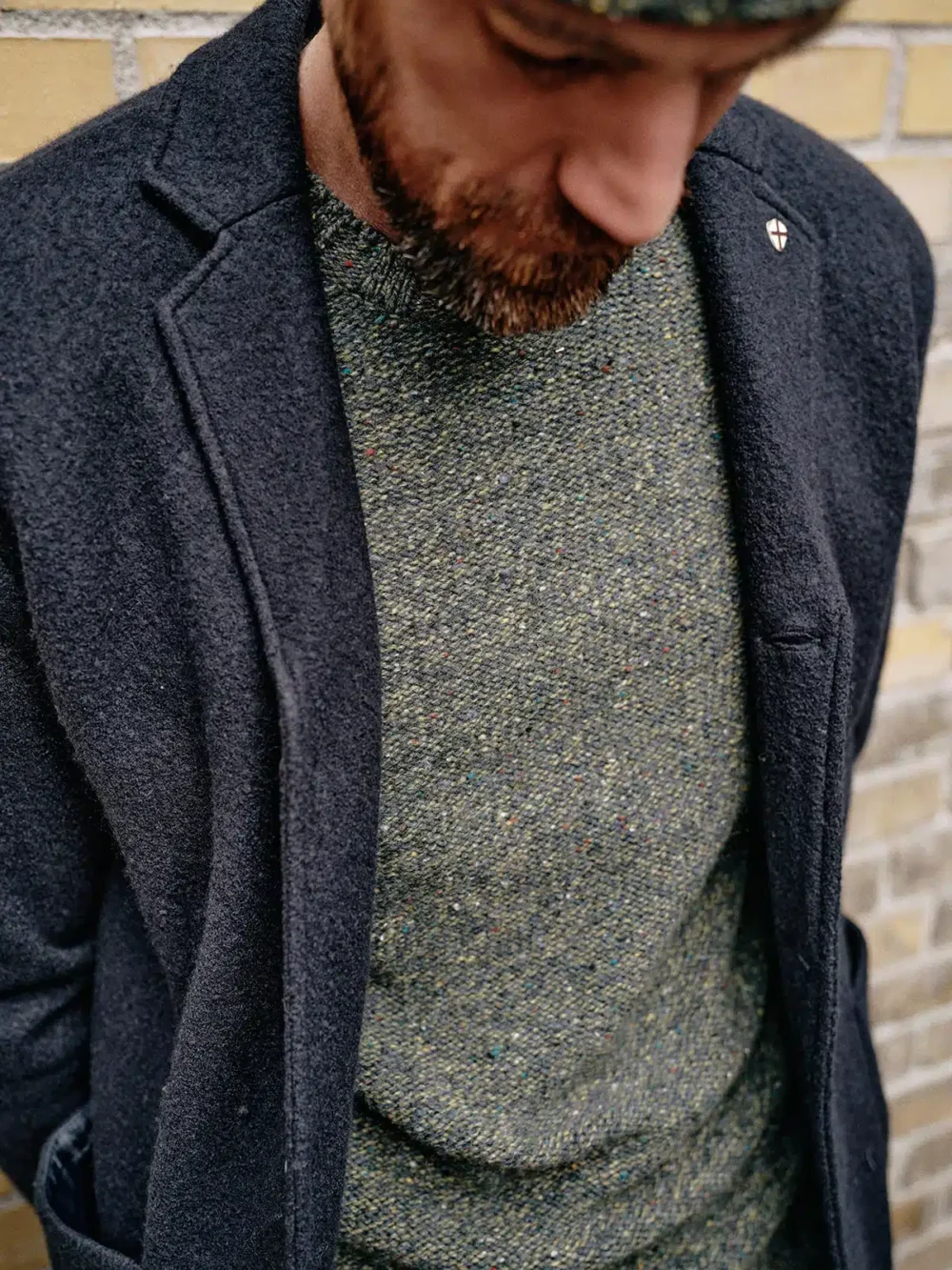 Blue de Gênes Marcos Blazer - Dark Navy - Image 2