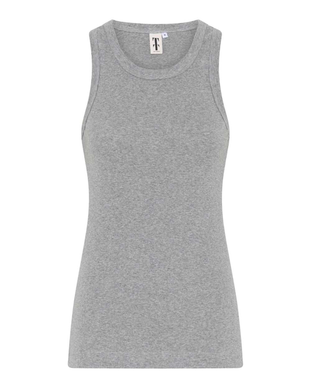 Tif Tiffy Ianna Ribbed Tank Top - Grå