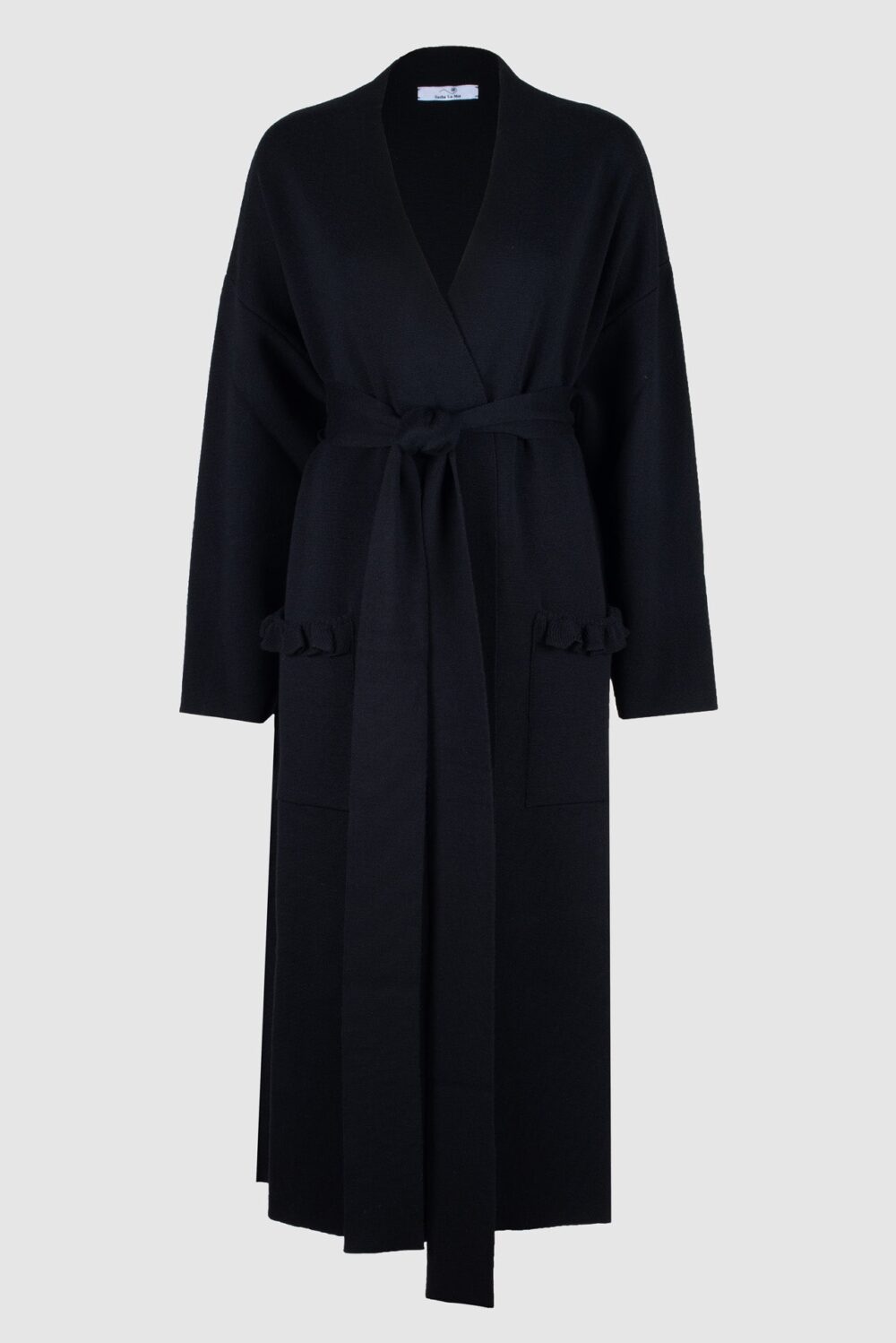 Sasha La Mer Tiffany Merino Uld Cardigan - Sort
