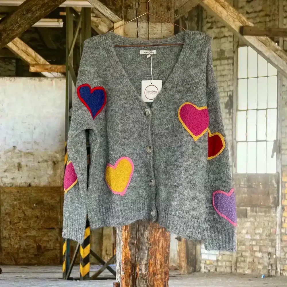 Cabana Living Thora Cardigan - Grå